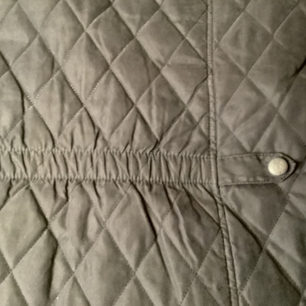 EUC Outback Trading Company black quilted vest s/m western - Picture 9 of 15